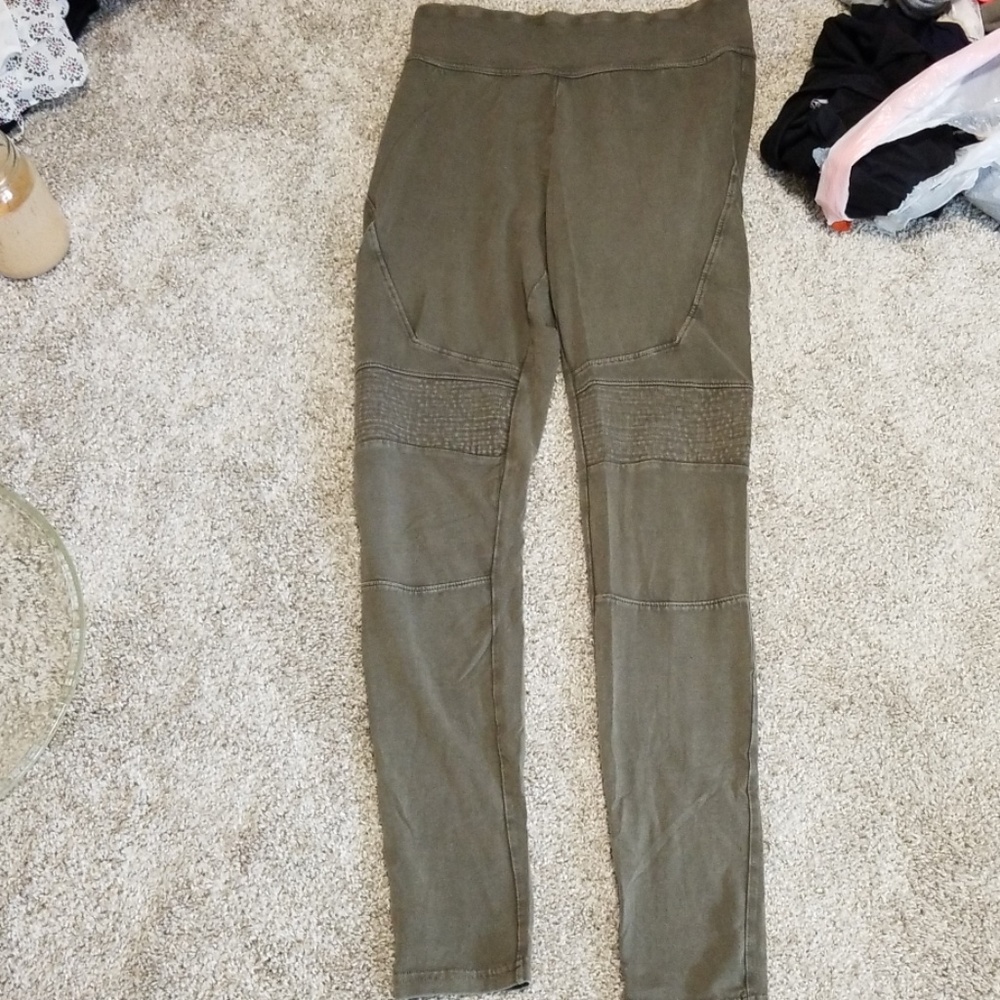 Soft moto leggings